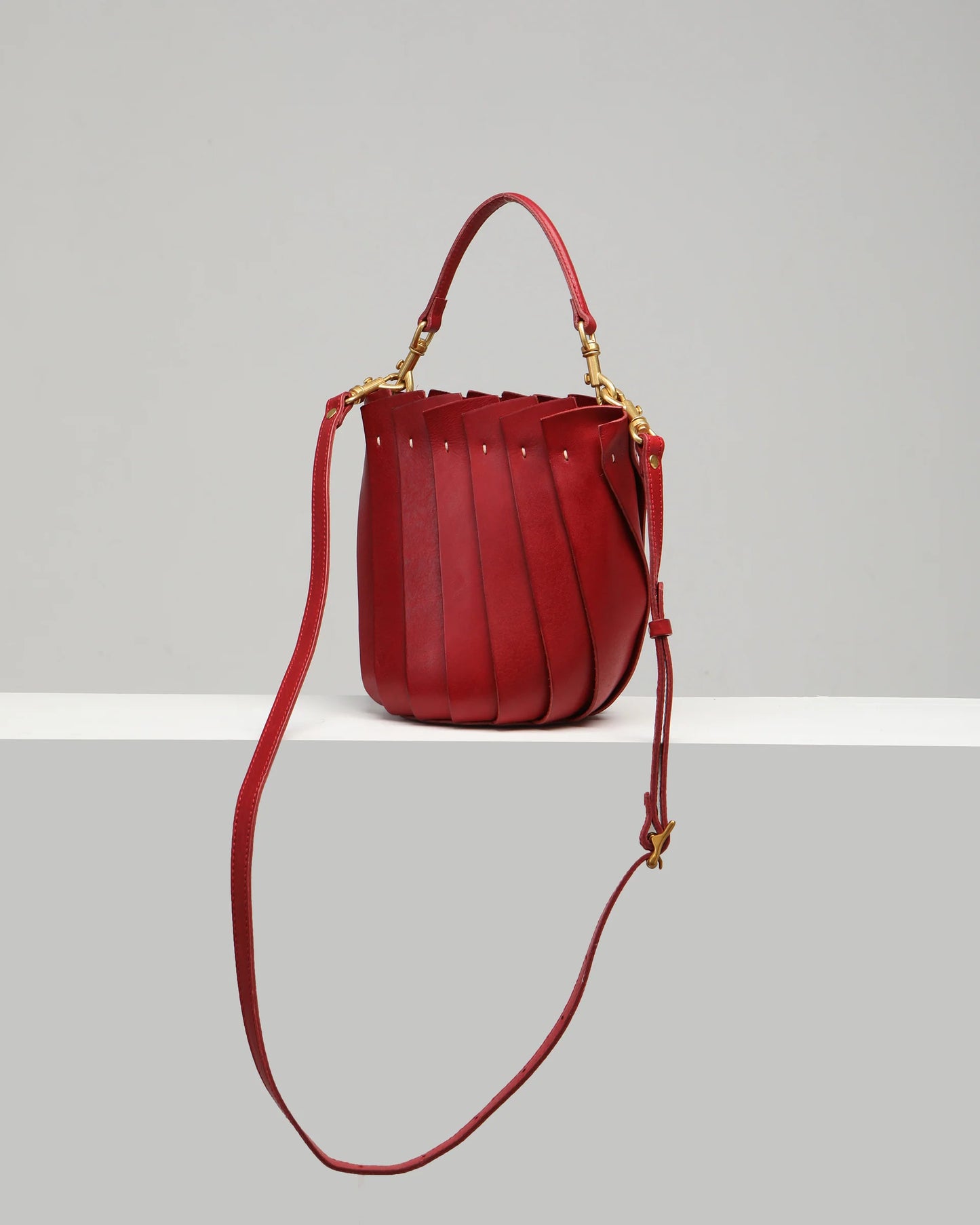 Bloom Bucket Tote - Ruby