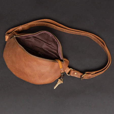 Nexus Leather Belt Bag