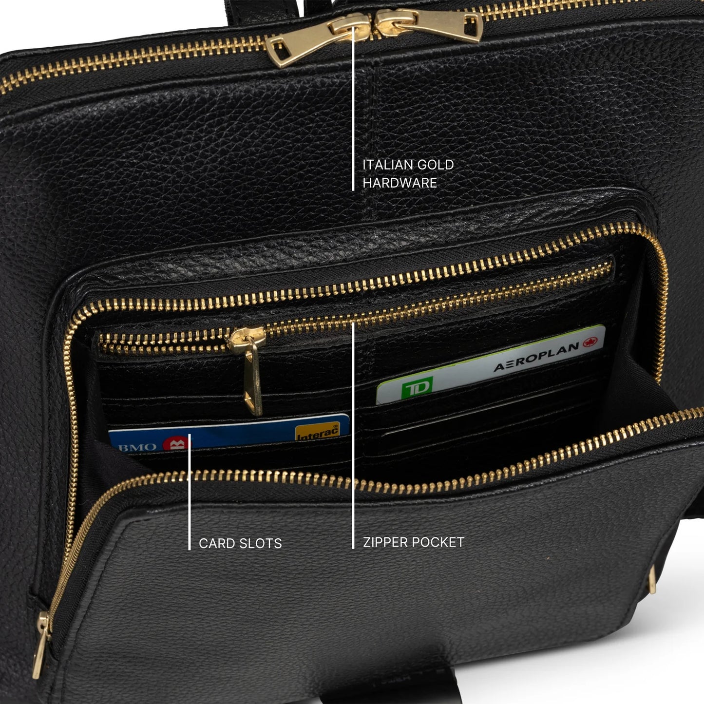 The Techy Leather Backpack