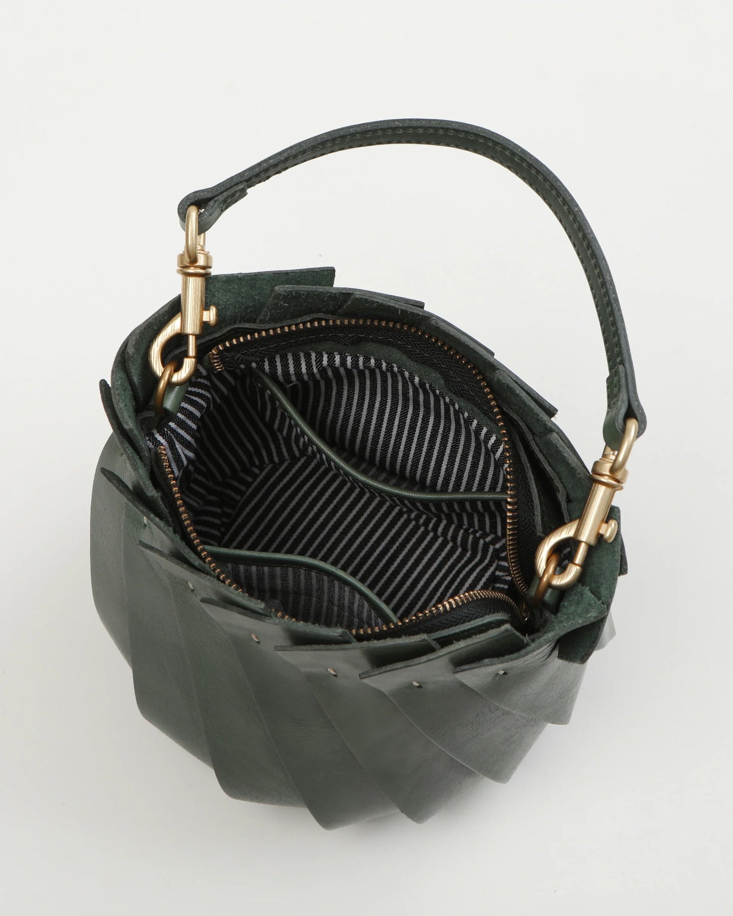 Bloom Bucket Tote - Hunter Green