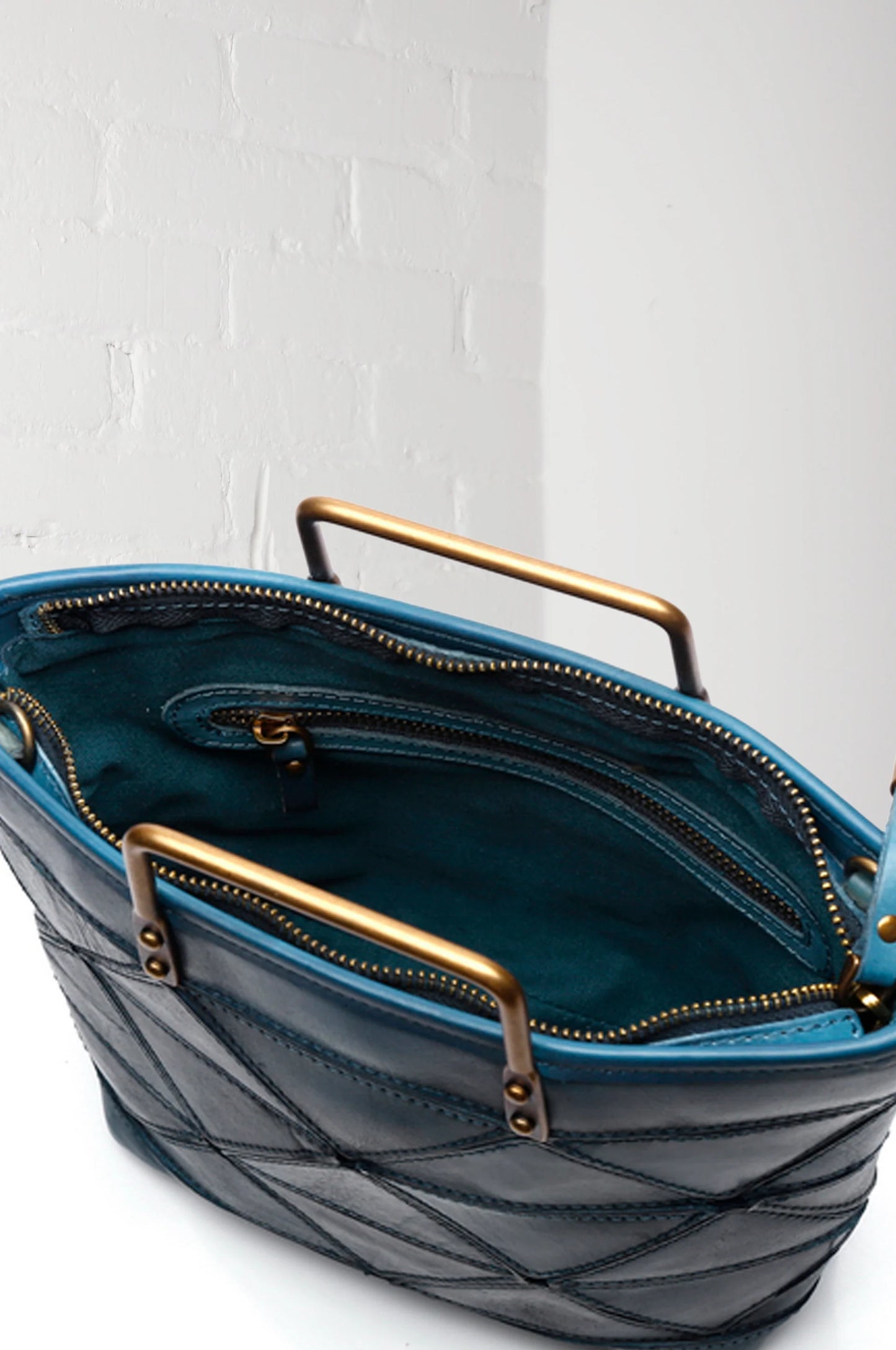 Origami Large Tote - Cobalt