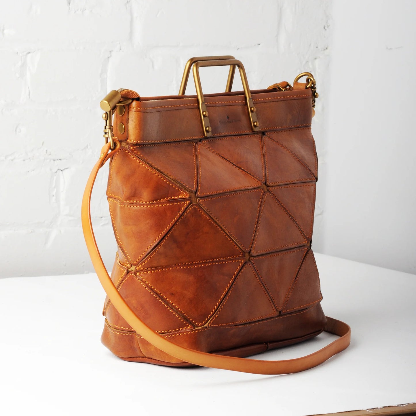 Origami Large Tote - Turmeric