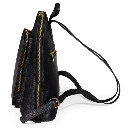 The Techy Leather Backpack